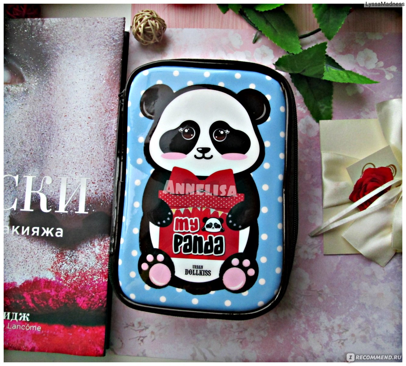 Косметичка Baviphat My Panda Beauty Pouch - «BAVIPHAT My Panda Beauty Pouch  - настоящая 