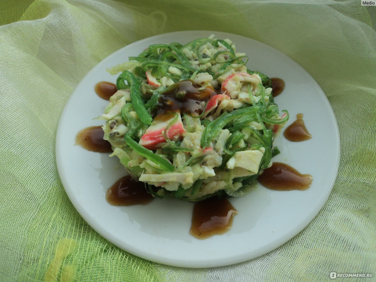 Салат из морских водорослей Океан вкуса Чука - «Вкусно, необычно, красиво и  полезно!» | отзывы