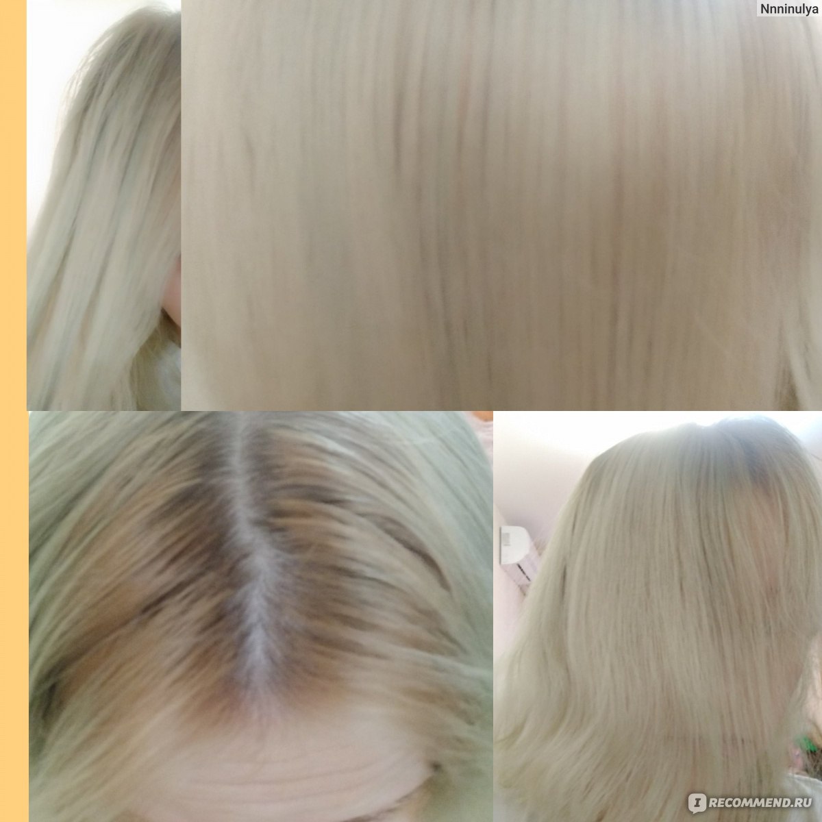 Жемчужный блонд фото до и после окрашивания