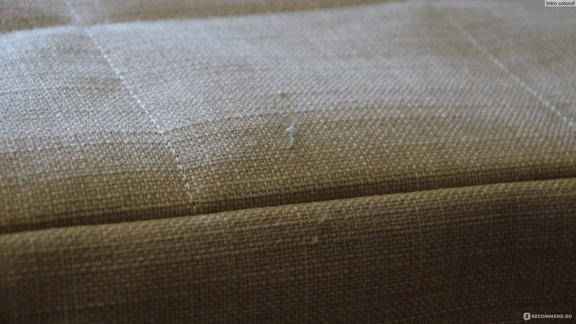 Чем почистить диван из мешковины