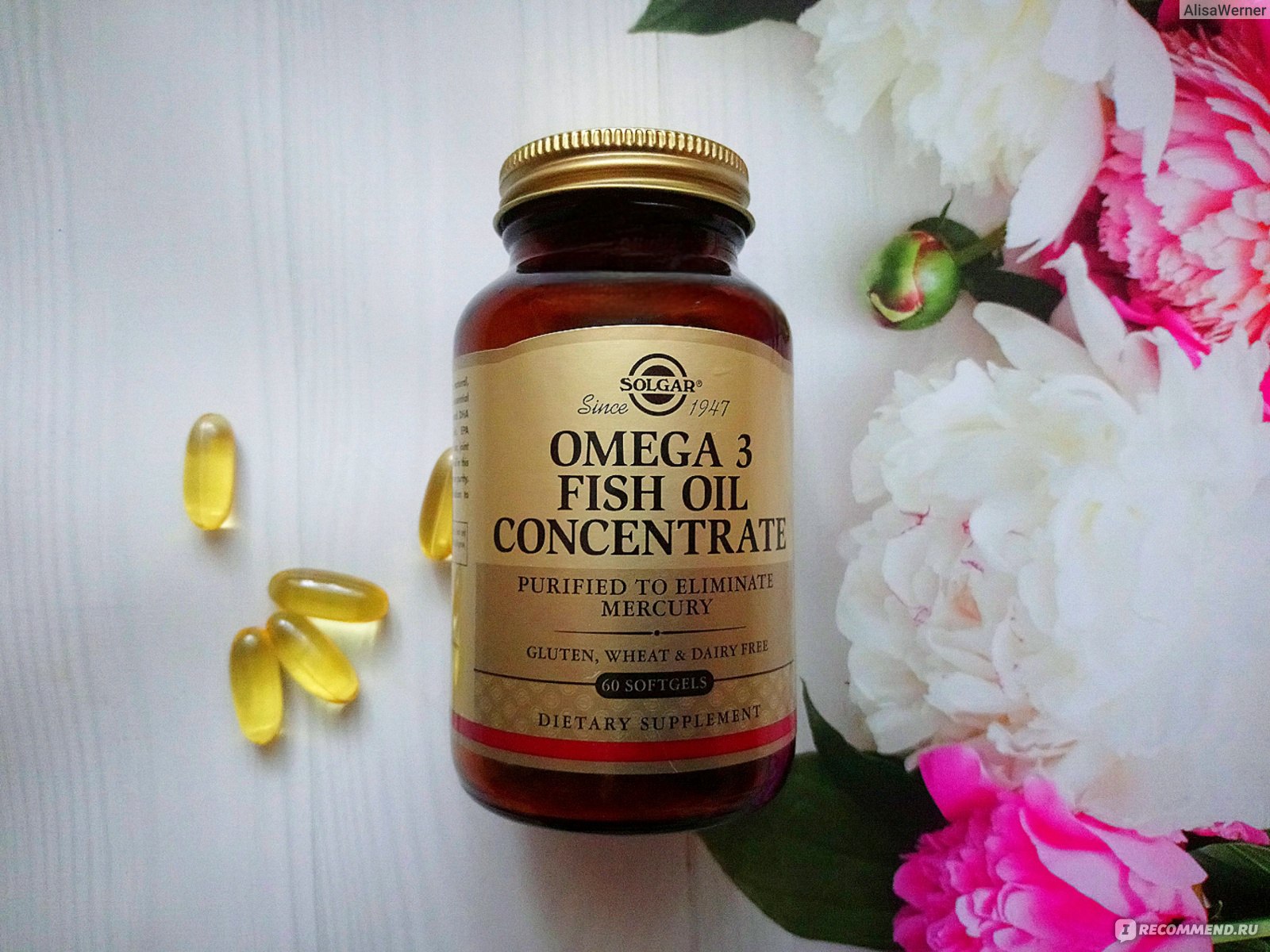 БАД Solgar Omega-3 Fish Oil Concentrate отзывы