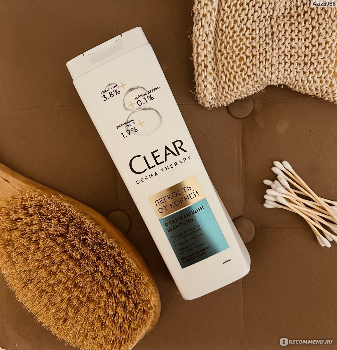 Освежающий шампунь Clear derma therapy «Легкость от корней» - «Это ...