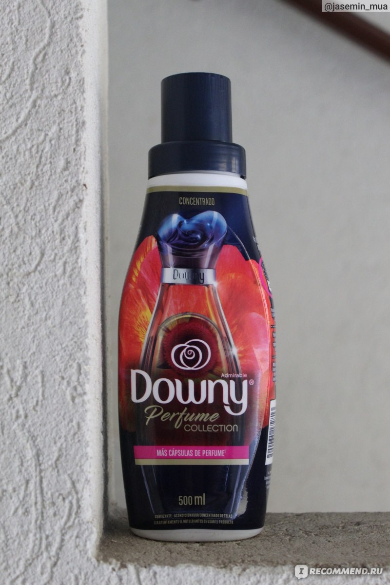 Кондиционер для белья Downy Perfume Collections Adorable - «ДО и ПОСЛЕ!  Американская версия Lenor с потрясающим ароматом розы, клубники и груши.  Действительно смягчает и заботится о ткани?» | отзывы