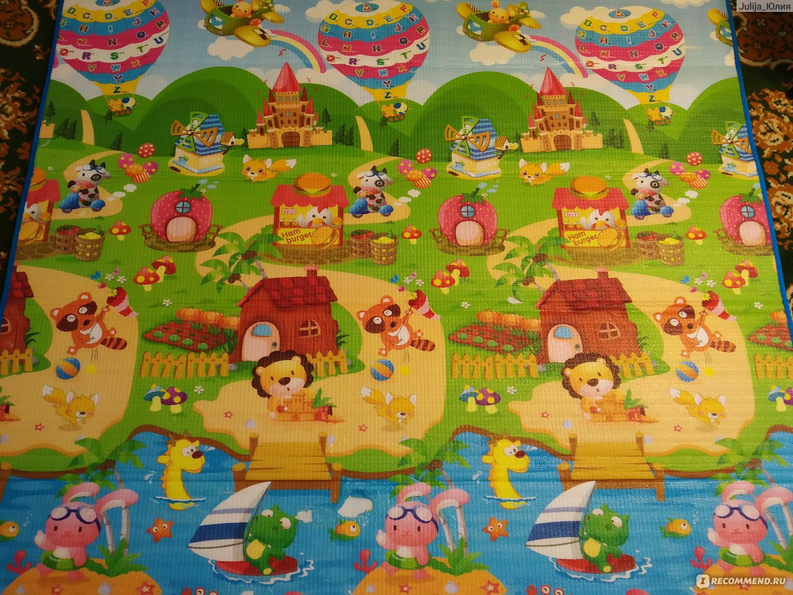 Детский игровой коврик MoShuBe baby Play Mats 200x180x1cm - «Коврик MoShuBe  хороший, но на время пришлось его спрятать от ребенка. Плюсы и минусы  коврика. Для чего ещё, кроме игры на нем, он