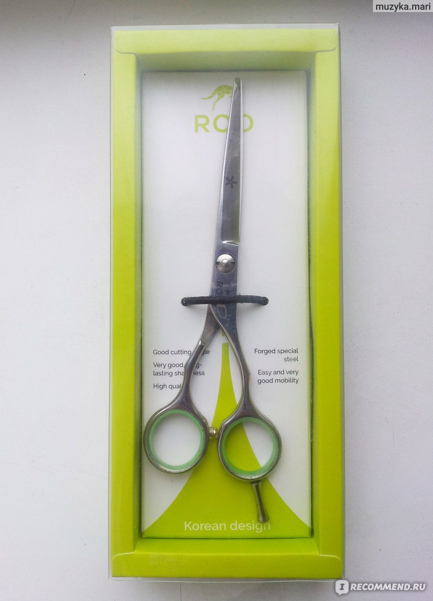 Ножницы ROO Professional R1186 Star 6