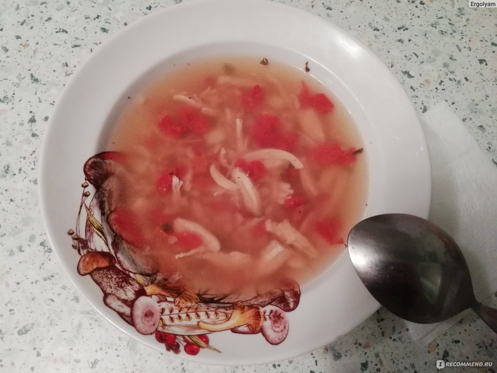 Супы быстрого приготовления Yelli Тосканский с полбой и помидорами фото