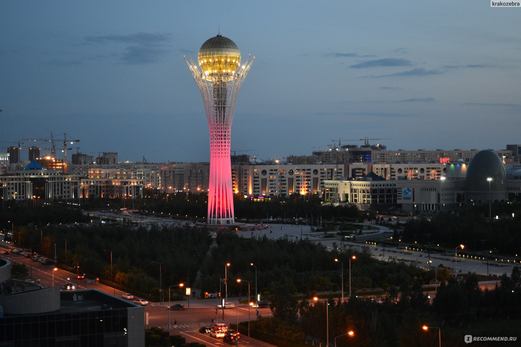 Астана Чупа Чупс башня