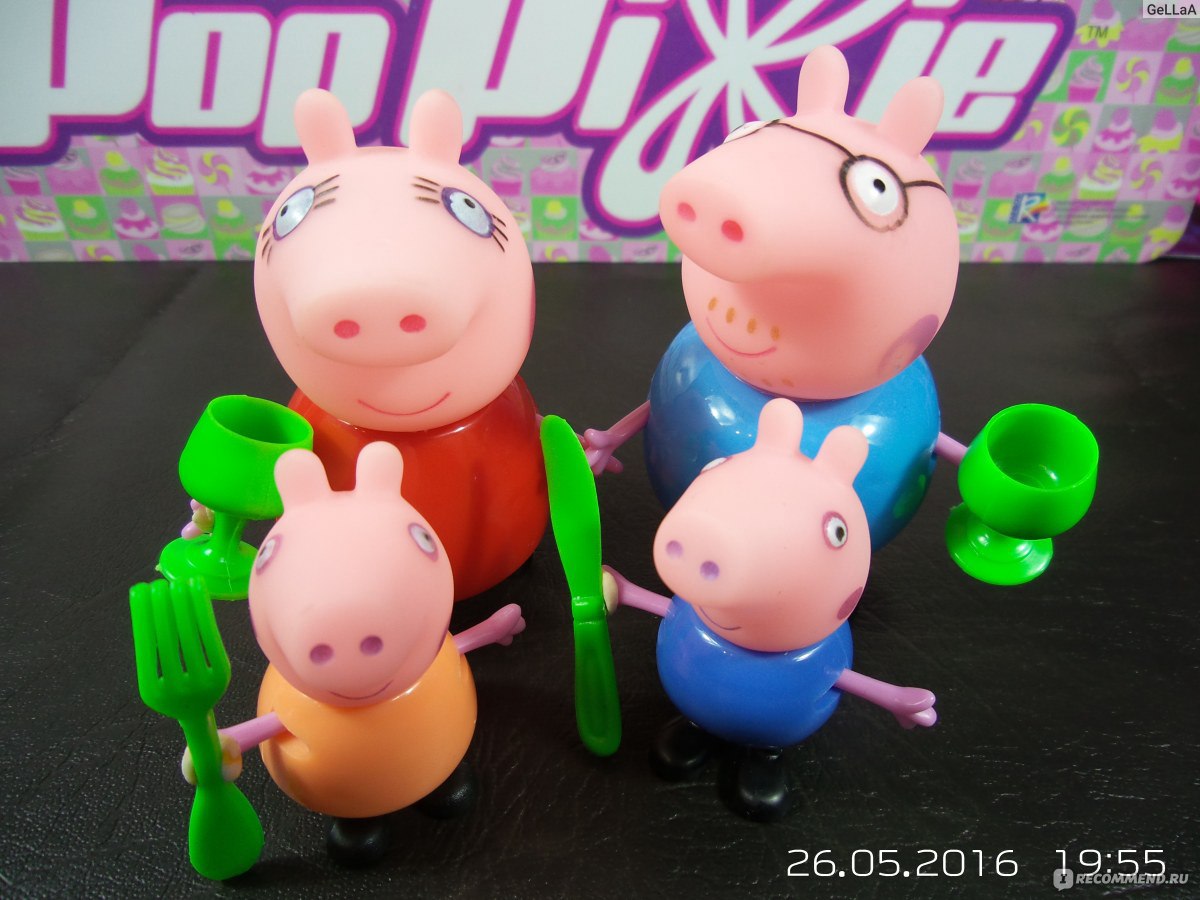 Aliexpress Anime Peppa Pig Toys Dolls Daddy Mummy Pig George Pepa Pig  Family Set 4pcs/lot with Retail Box. Свинка Пеппа и ее семья. - «Пришли,  наконец, новые актеры для моих детских видео » |