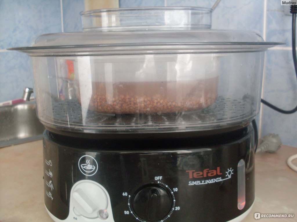 Пароварка Tefal VC 1014 - « Готовит вкусно и полезно (много фото)» | отзывы