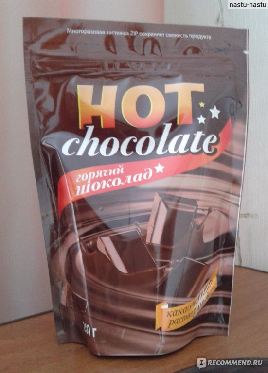 Горячий шоколад в пакетиках фото