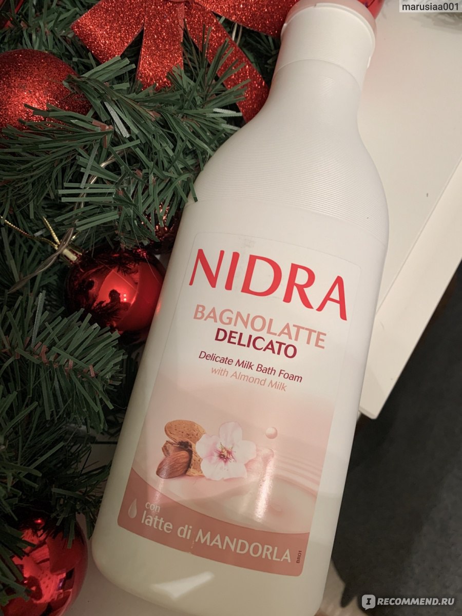 Пена для ванны Mirato NIDRA Bagnolatte Delicato (деликатная с ...