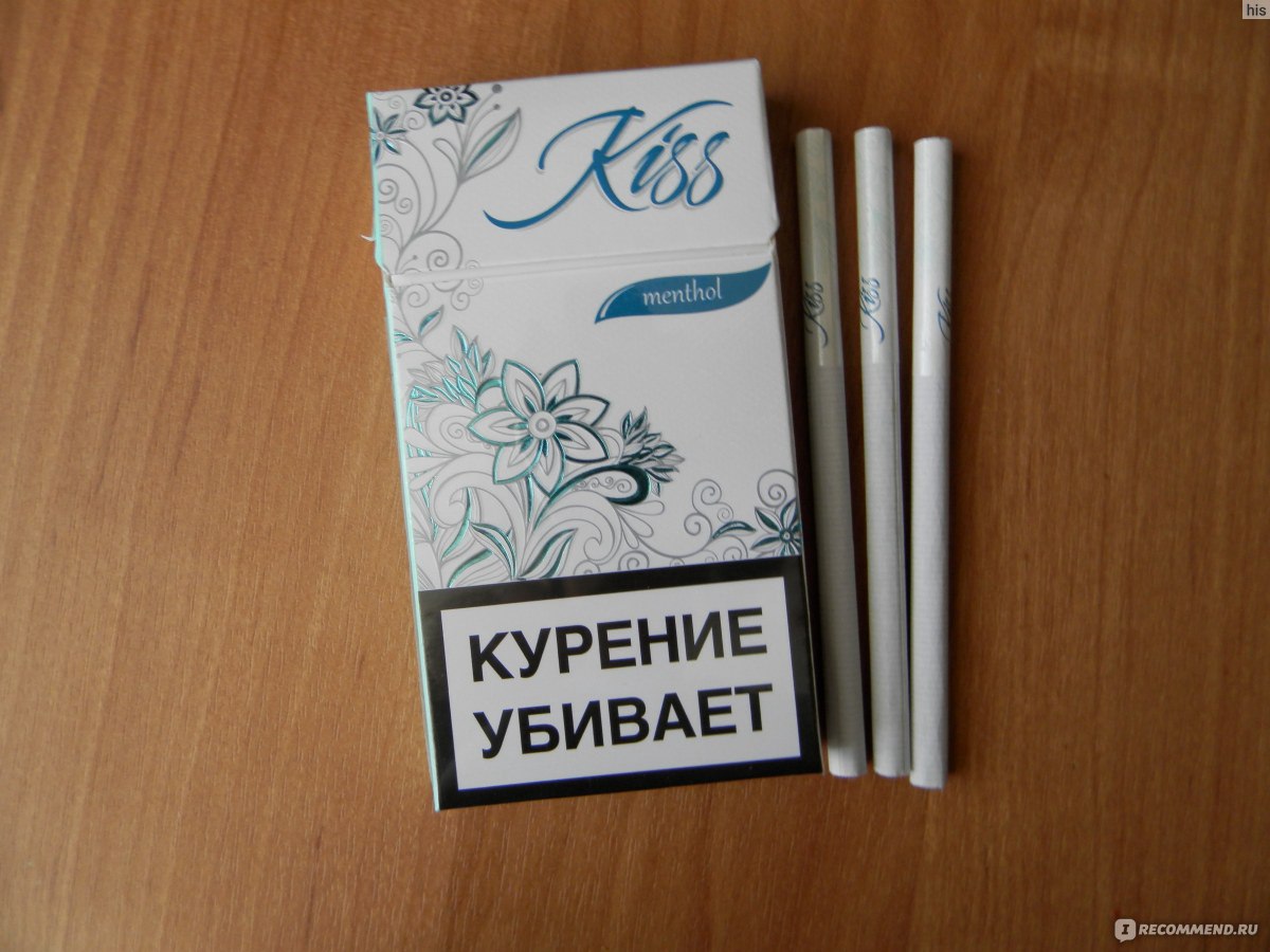 Сигареты Кисс с ментолом