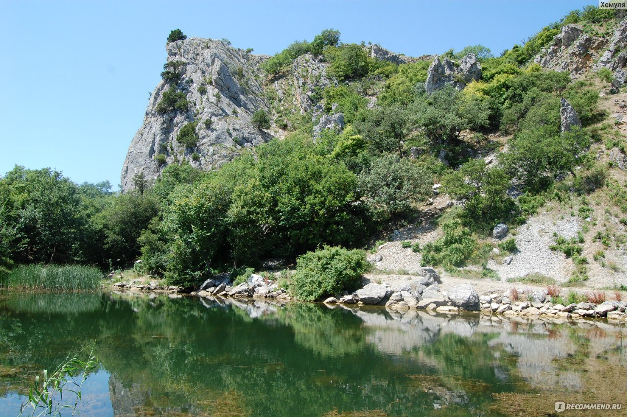 Крым, Гурзуф, п. Краснокаменка. Скала 