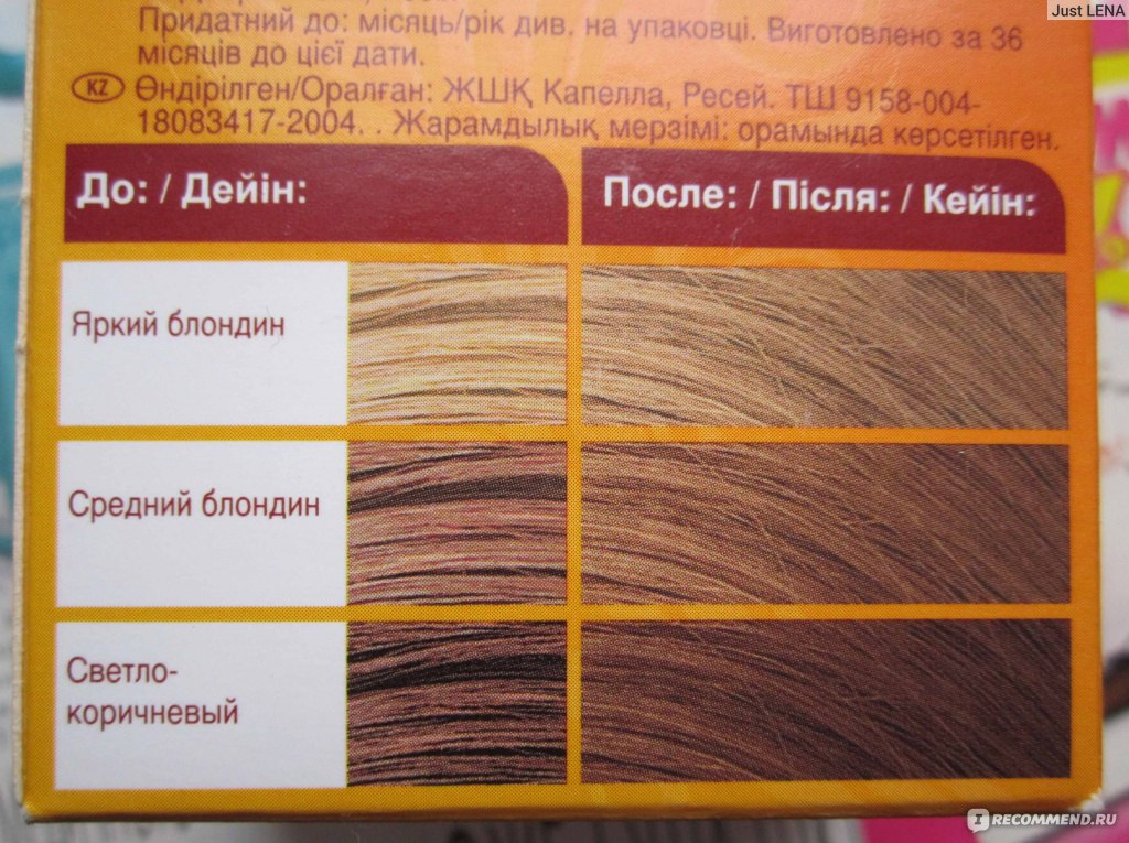 Краска для волос веллатон цвет ясень