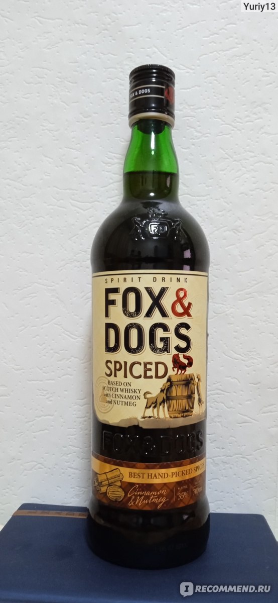 Виски fox and dogs