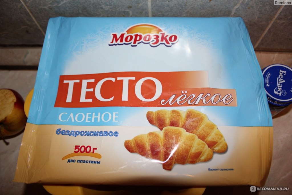 Тесто морозко фото