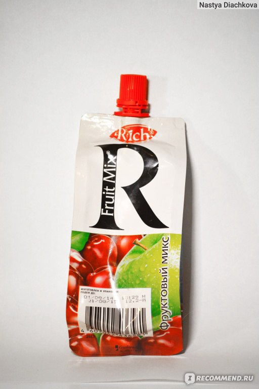 Десерт rich fruit mix