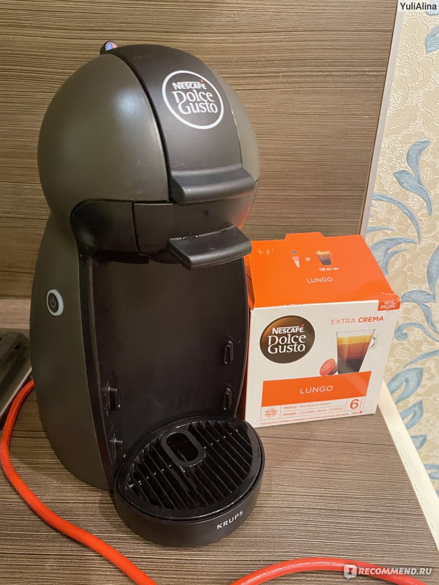 Кофемашина KRUPS KP 1006 NESCAFÉ® Dolce Gusto Piccolo - «Моя недорогая,но  любимая прелесть😄 ☕️ » | отзывы