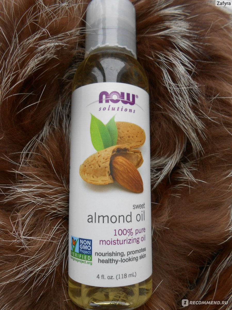 Масло Now Foods Solutions Sweet Almond Oil (масло сладкого миндаля) -  «