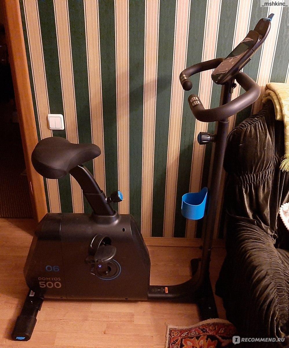 Магнитный велотренажер Domyos С автономным питанием BIKE 500 фото
