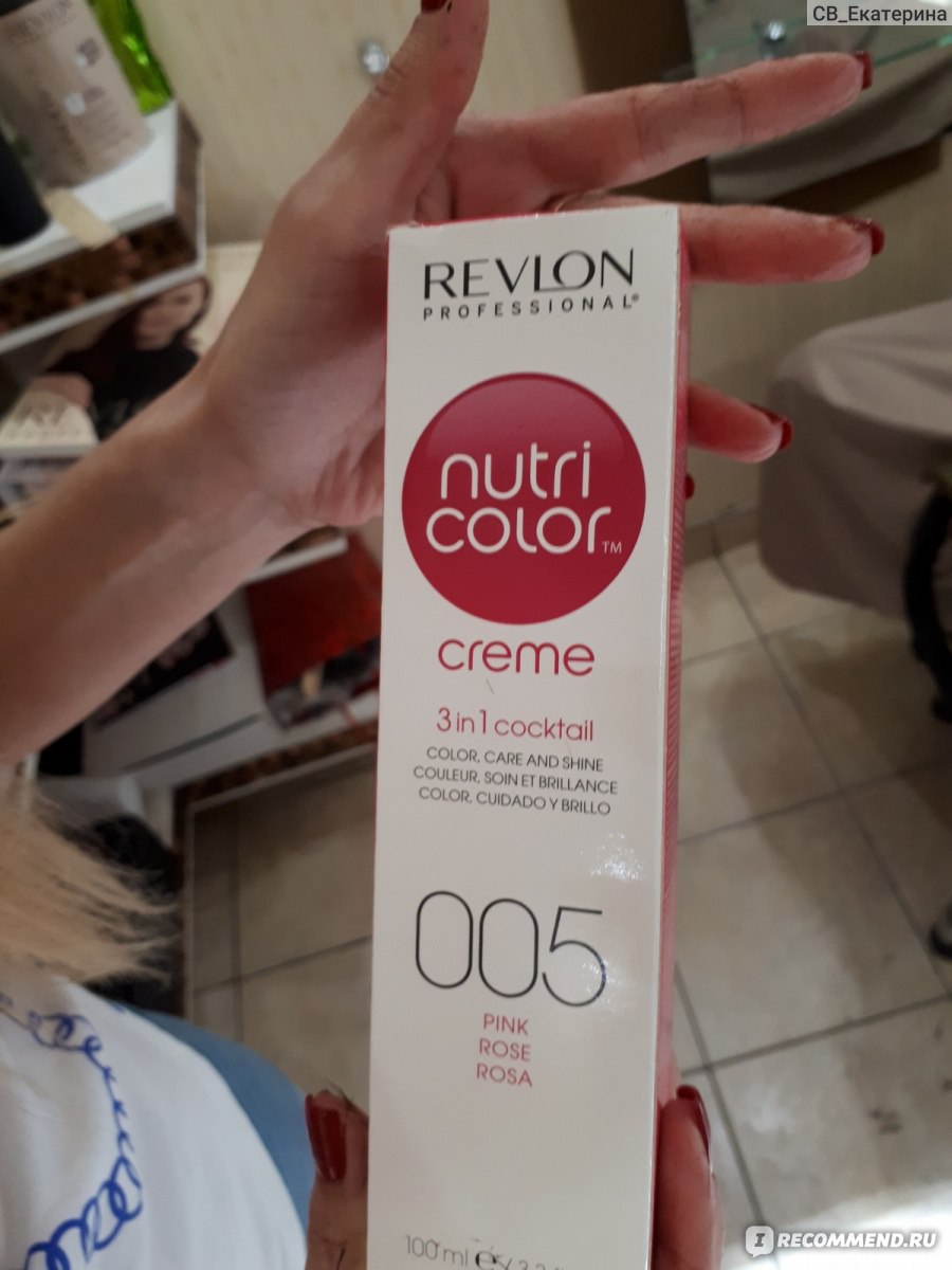 Краска для волос revlon nutri color creme 400