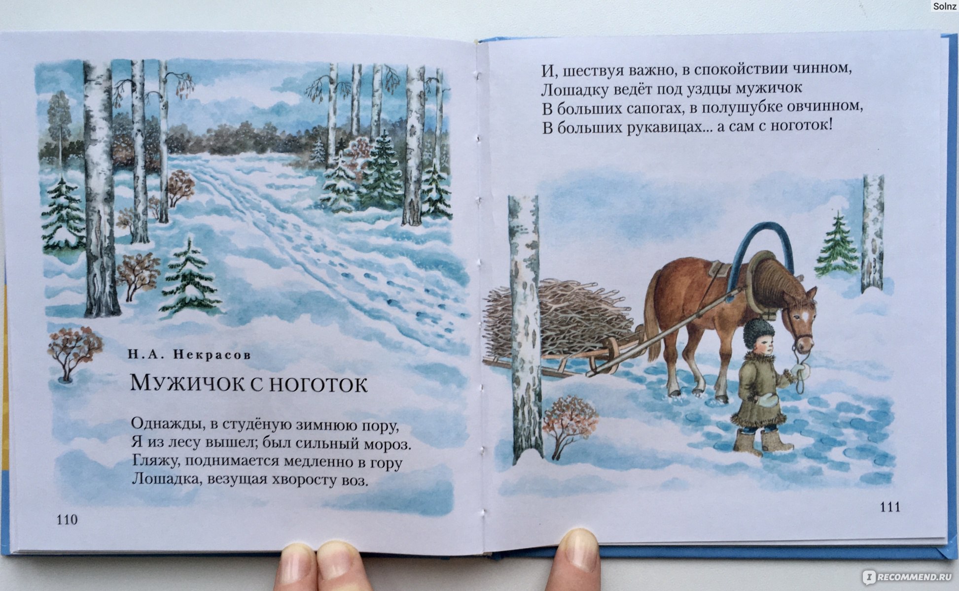 Николай Некрасов «Однажды, в студёную зимнюю пору...»