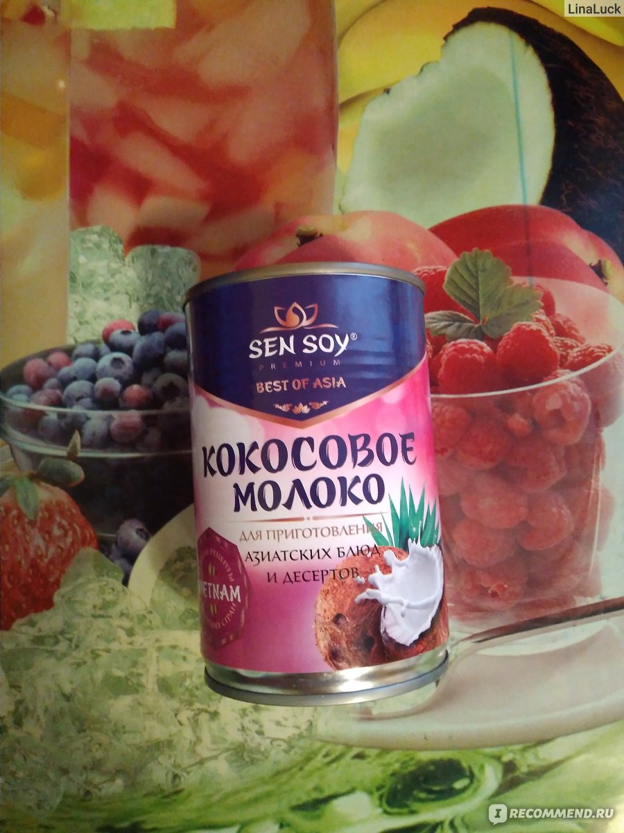 Кокосовое молоко Sen Soy / Сэн Сой Coconut milk - « Сэн Сой. Кокосовое  Молоко?! Способы применения. И с чем его едят?» | отзывы