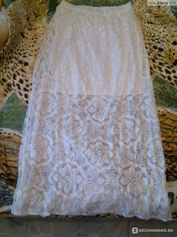 Белая юбка из тюля | Emporium