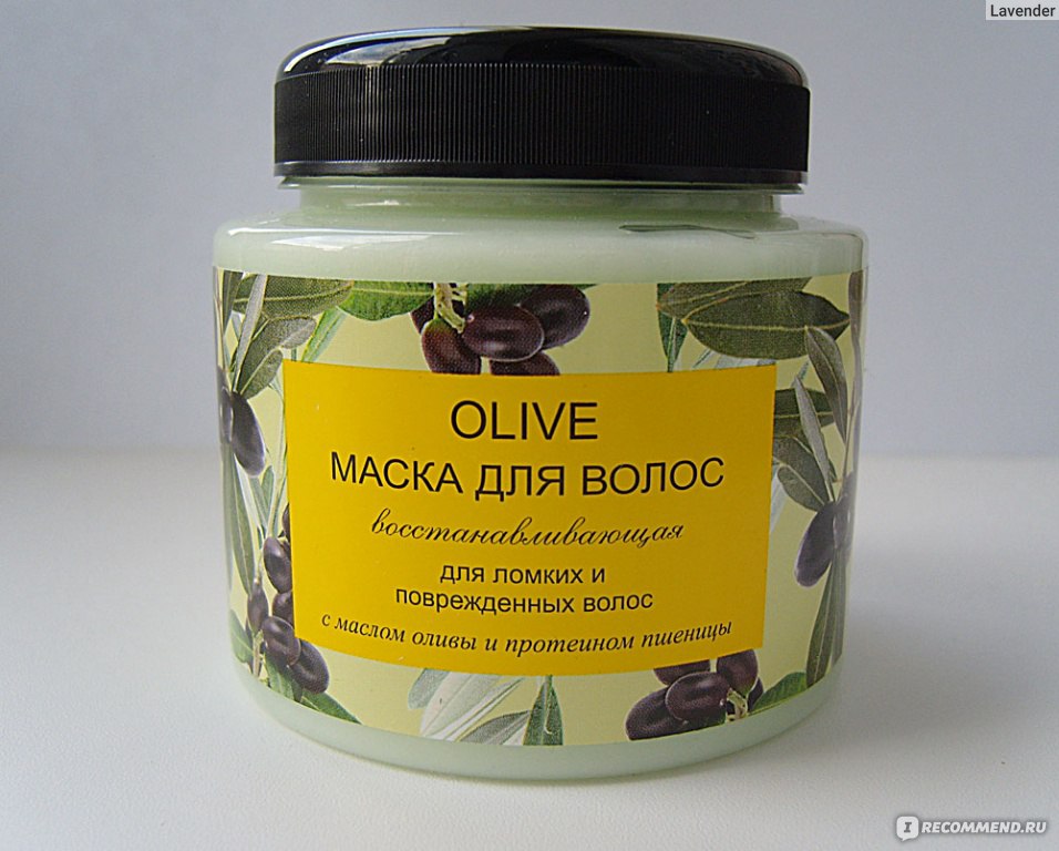 Греческая маска для волос с оливковым маслом