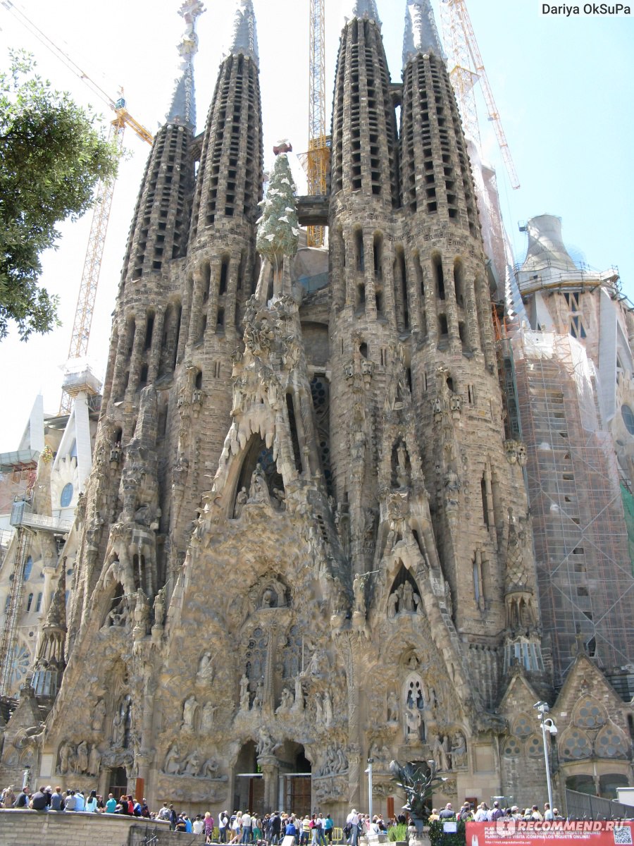 Испания, Барселона, Храм Святого Семейства / Саграда Фамилия / Basilica de  la sagrada Familia - «Грандиозно» | отзывы