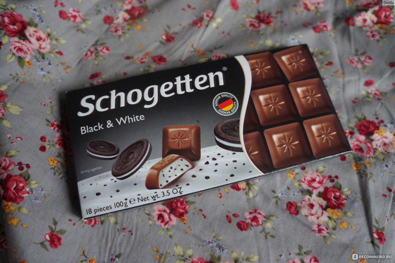 Шоколад Schogetten Black&White