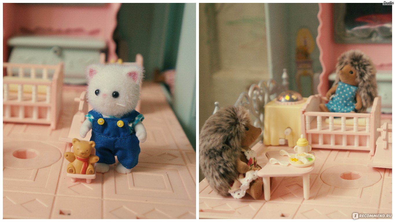 Sylvanian Families Детская комната с ночником - «Детская комната с ночником  от Sylvanian Families. Покорит больших и маленьких девочек. » | отзывы