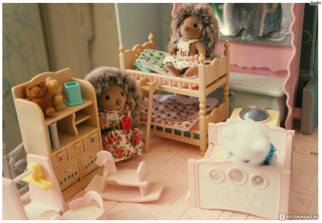 Sylvanian Families Детская комната с ночником - «Детская комната с ночником  от Sylvanian Families. Покорит больших и маленьких девочек. » | отзывы