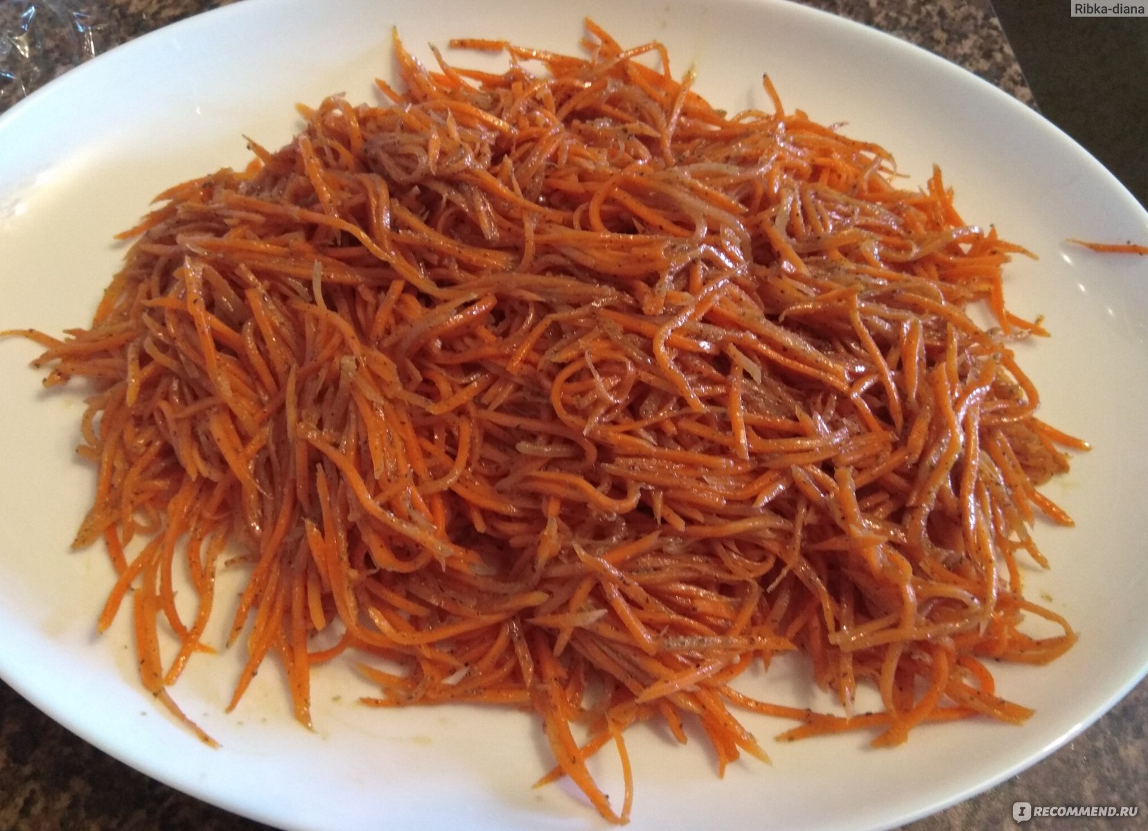Моя морковка по-корейски!