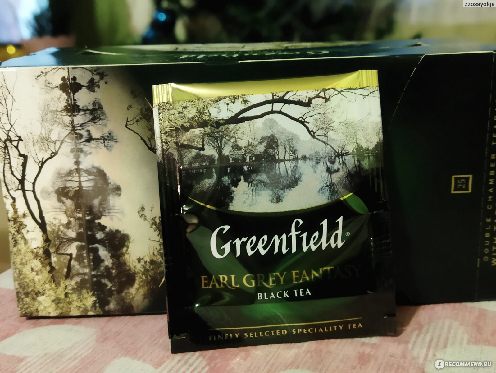 Чай Гринфилд (Greenfield) Earl Grey Fantasy - «Чай для повседневного ...