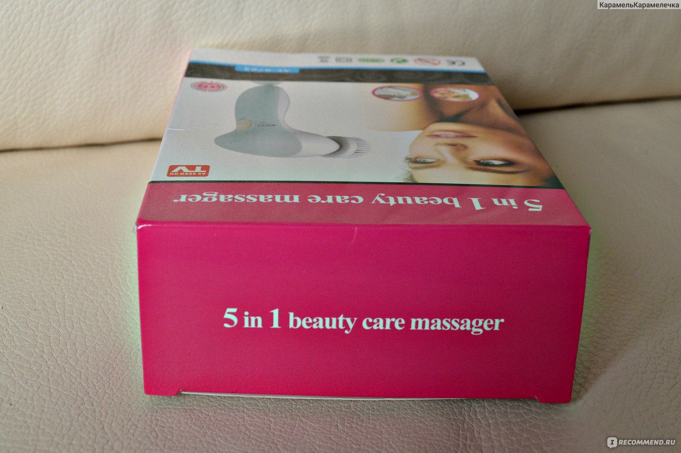 Массажер для лица 5 IN 1 BEAUTY CARE MASSAGER AE-8782 фото