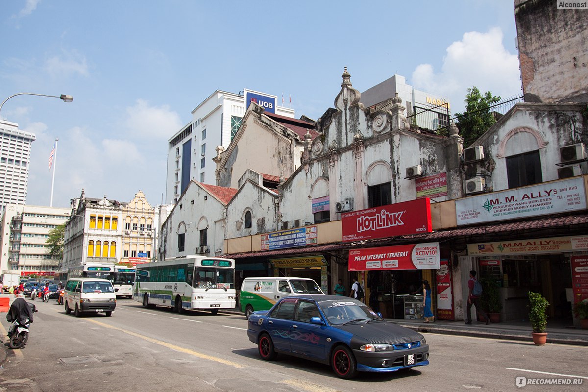 Куала-Лумпур, Чайнатаун (Китайский квартал) / Kuala Lumpur, Chinatown -  «Прогулка по Petaling street, многочисленным кафешкам и старинным улочкам,  даосские храмы Sin Sze Si Ya и Guan Di, индуистский Sri Mahamariamman, а  также