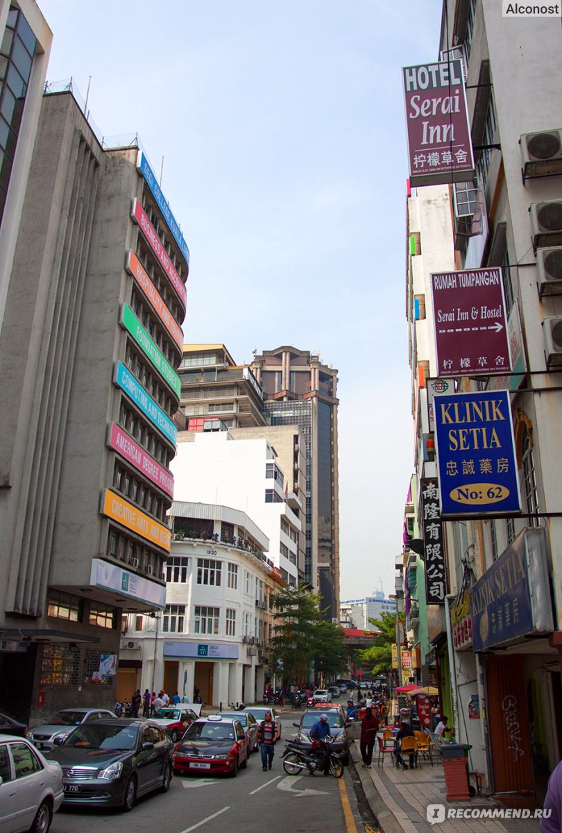 Куала-Лумпур, Чайнатаун (Китайский квартал) / Kuala Lumpur, Chinatown -  «Прогулка по Petaling street, многочисленным кафешкам и старинным улочкам,  даосские храмы Sin Sze Si Ya и Guan Di, индуистский Sri Mahamariamman, а  также