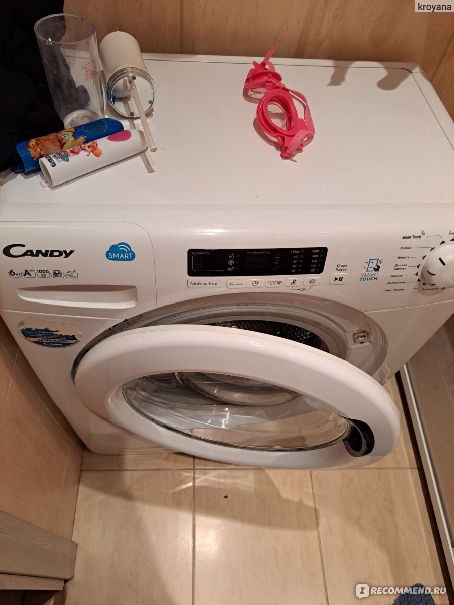 Почему стиральная машина Канди не отжимает белье и что делать?