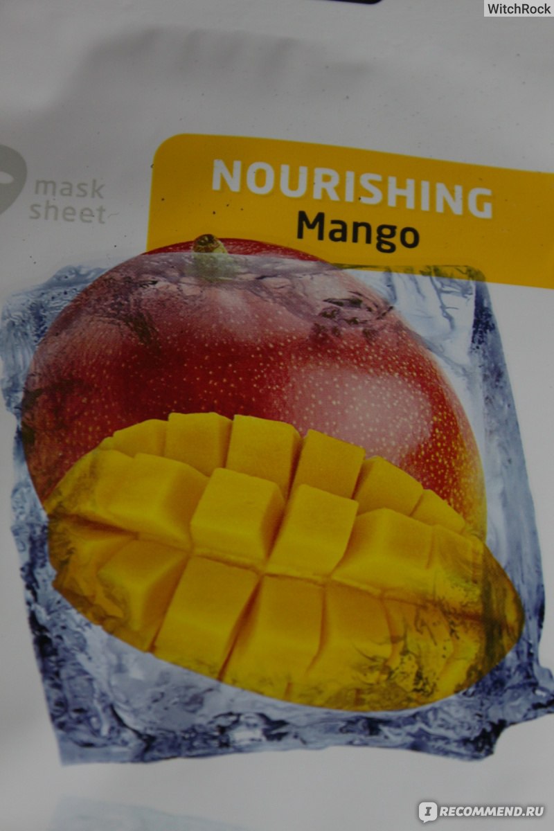 Тканевая маска для лица CONSLY Nourishing Mango (Питательная) фото