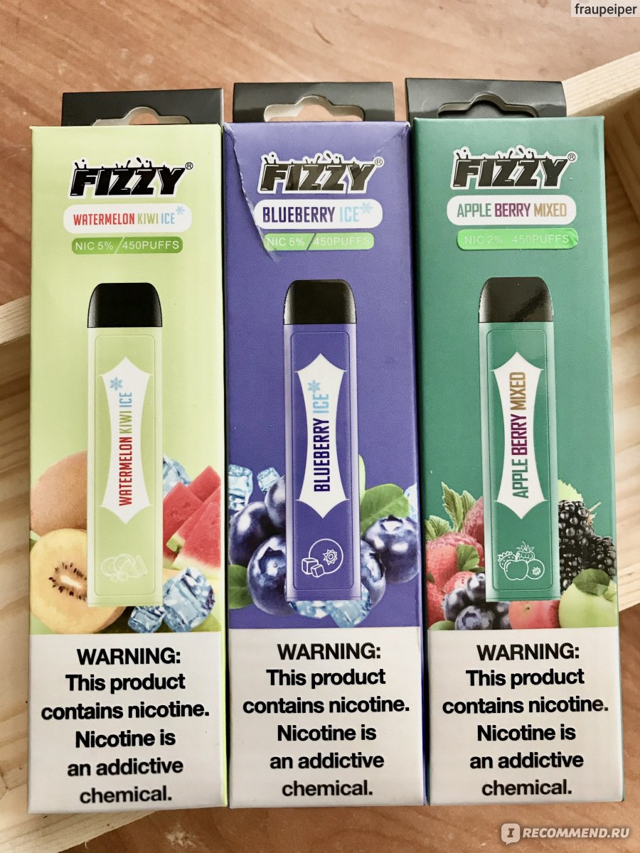 Электронная одноразовая сигарета FIZZY “Jungle” Джунгли - «Fizzy ...