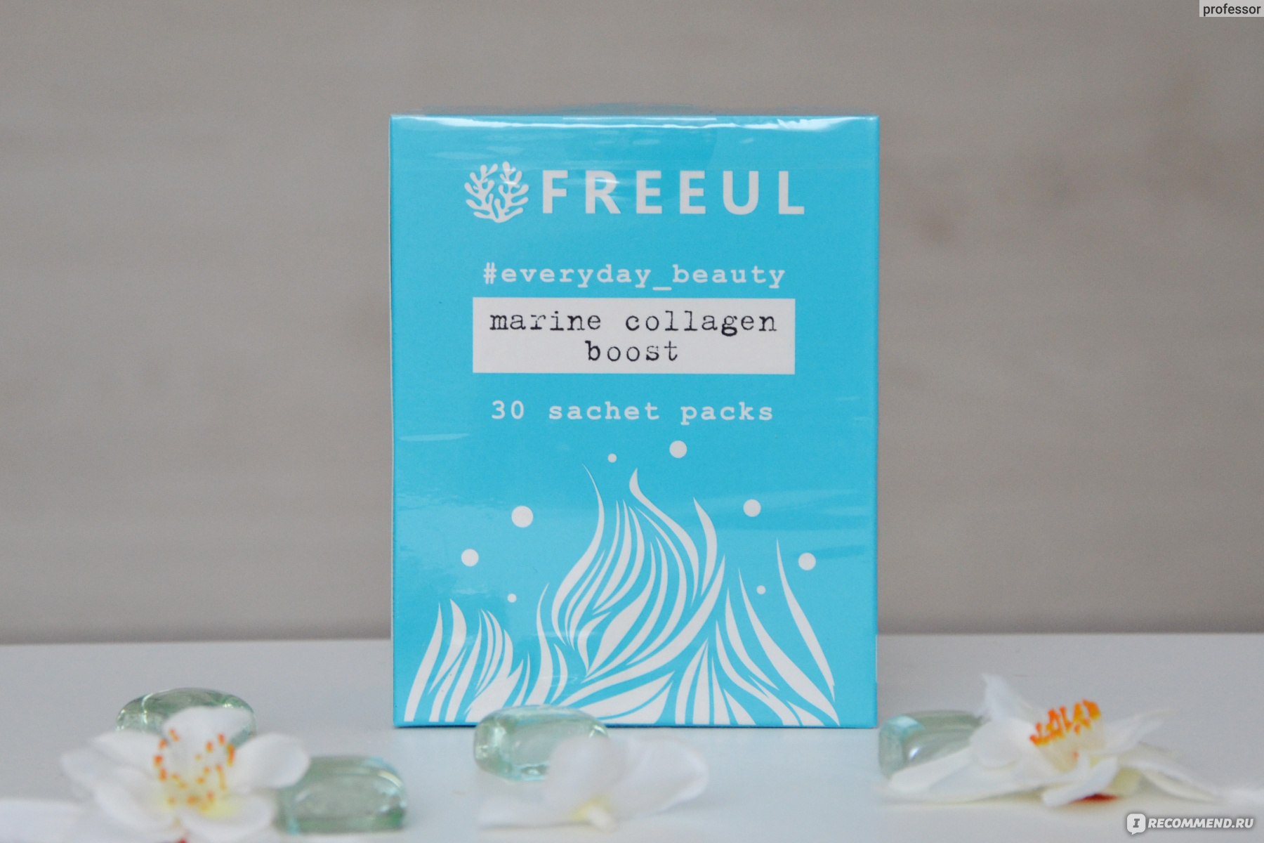 БАД Freeul Marine collagen boost Саше пакеты с коллагеном - «Коллаген в  порошке - как готовить, как лучше принимать?! Не очень вкусно, но очень  полезно! Видео приготовления.» | отзывы