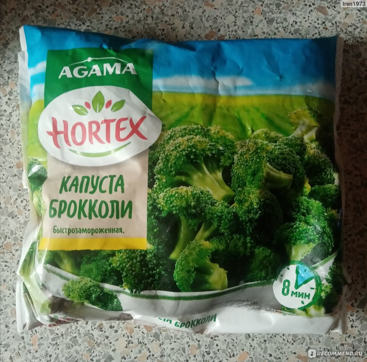 Овощи замороженные Hortex Брокколи - «Недорогой вариант полезной капусты» |  отзывы