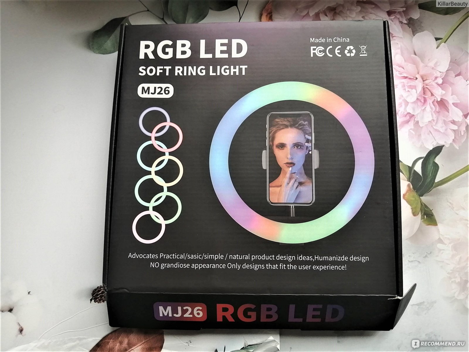 Лампа кольцевая светодиодная TopRing RGB MJ26 - «Мини-кольцевая лампа 🌈 49  цветных режимов. Моя помощница. Примеры фото, сделанные для айрека и мое  рабочее место. Больше не сторожу ясную погоду у окна 😎 » | отзывы