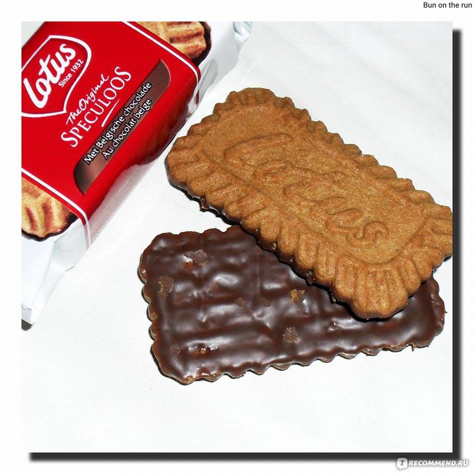 Печенье Lotus The Original Speculoos met Belgische Chocolade 7 x 22 g -  «Пряное печенье с бельгийским шоколадом» | отзывы