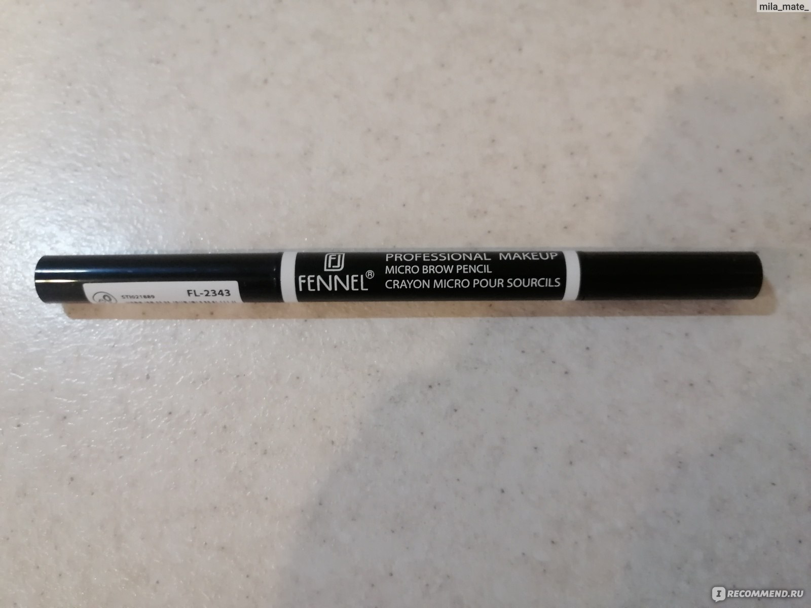 Механический карандаш для бровей Fennel BROW PENCIL CRAYON MICRO POUR ...