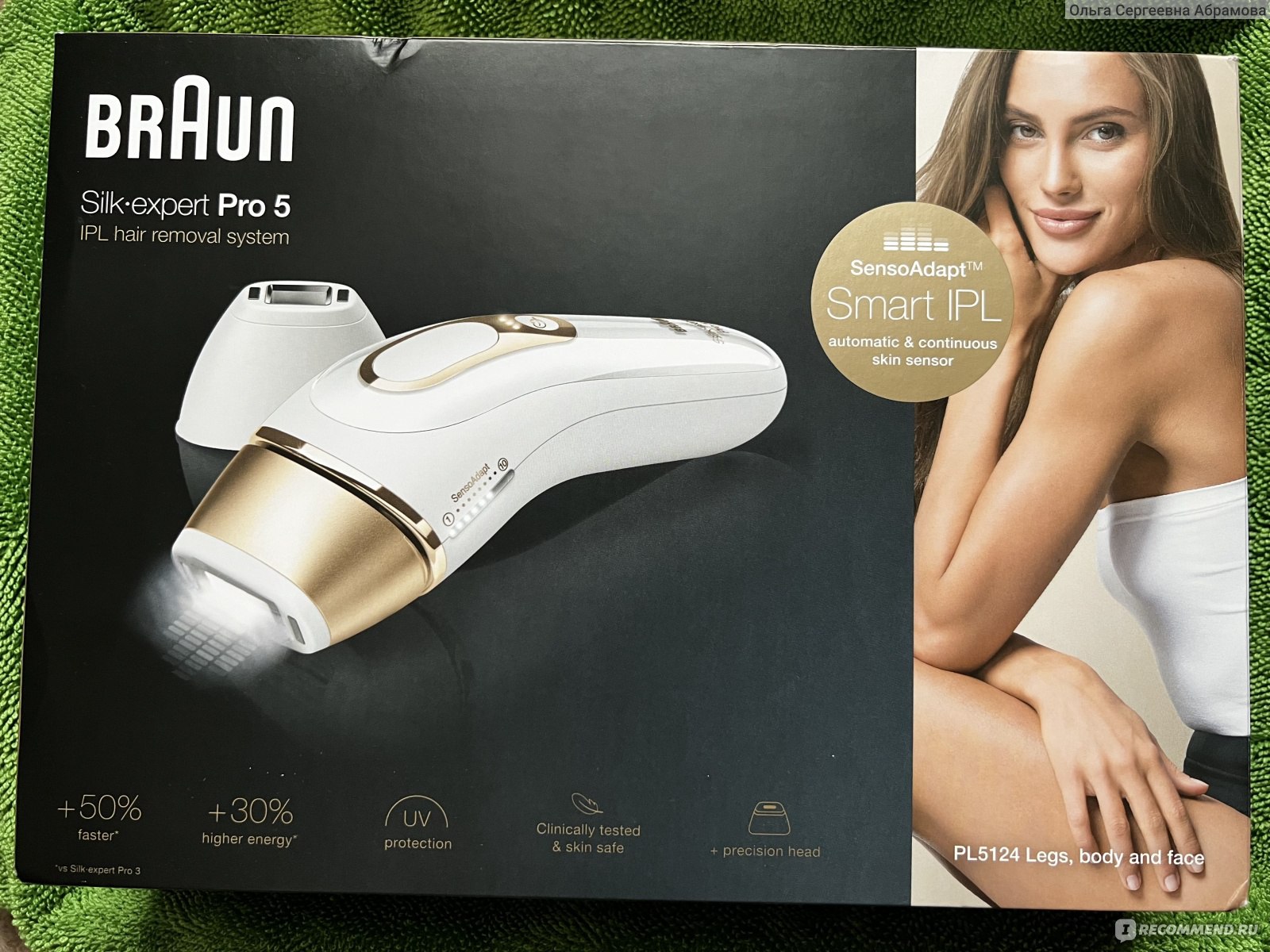 Фотоэпилятор Braun Silk-expert Pro 5 PL5124 - «Супер - топ!!!!» | отзывы