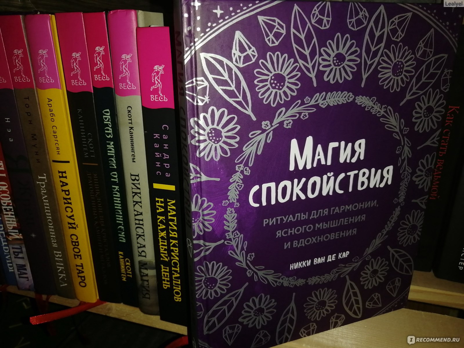 Магия спокойствия. Ритуалы для гармонии, ясного мышления и вдохновения.  Никки Ван Де Кар - ««Магия спокойствия» Никки Ван Де Кар – справочник о  разных магических направлениях, вредные советы и немного о спокойствии.» |  отзывы