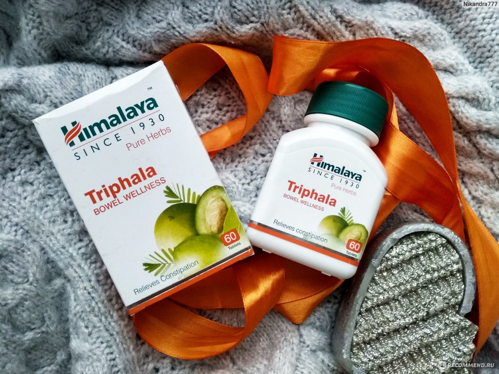 БАД HIMALAYA Triphala - «❤️Приводим В Равновесие Три Доши. Мои.