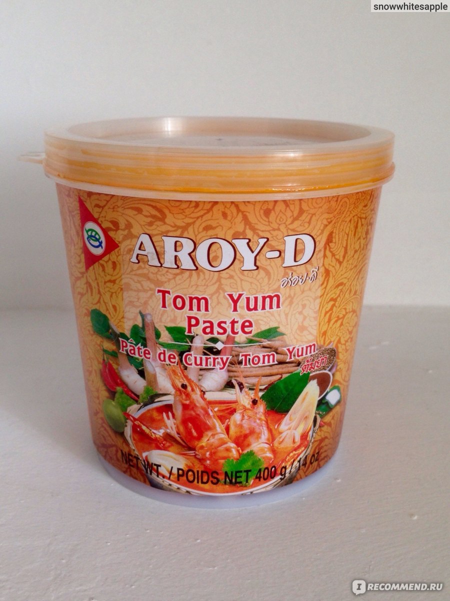 Паста Том Ям Aroy-D Tom Yum Paste - «Есть ли отличие от супа том ям из  ресторана?» | отзывы